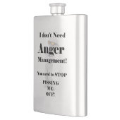 Ich brauche kein Wutmanagement Flachmann (Links)