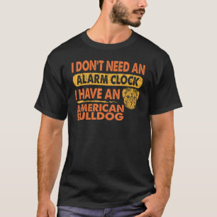 Ich brauche keine Alarmanlage, ich habe einen amer T-Shirt
