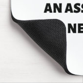 Ich brauche keine Assistentin, ich brauche KI Mousepad (Ecke)