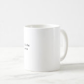 Ich brauche keine Fahrt mit Munition Kaffeetasse (VorderseiteRechts)