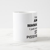 Ich brauche keine Jumbo-Tasse für die Verwaltung v (Vorderseite)