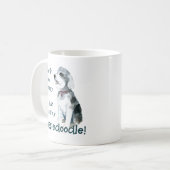 Ich brauche keine Therapie - Aussiedoodle Kaffeetasse (Vorderseite Links)
