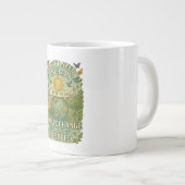 Ich brauche keine Therapie, der Klimawandel muss g Jumbo-Tasse (Vorderseite Rechts)