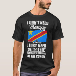 Ich brauche keine Therapie, die ich nur für den Ko T-Shirt