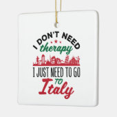 Ich brauche keine Therapie, die ich nur nach Itali Keramikornament (Links)