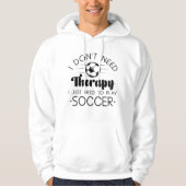 Ich brauche keine Therapie Hoodie (Vorderseite)