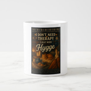Ich brauche keine Therapie, ich brauche nur Blutsp Jumbo-Tasse