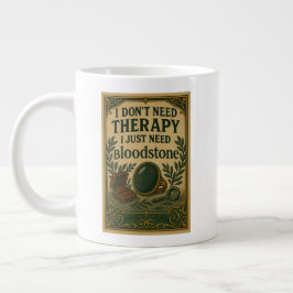Ich brauche keine Therapie, ich brauche nur Blutst Jumbo-Tasse