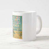 Ich brauche keine Therapie, ich brauche nur E Atla Jumbo-Tasse (Vorderseite Rechts)