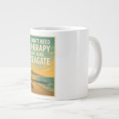 Ich brauche keine Therapie, ich brauche nur ein Se Jumbo-Tasse (Vorderseite Rechts)