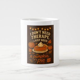 Ich brauche keine Therapie, ich brauche nur einen Jumbo-Tasse