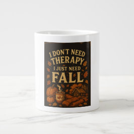 Ich brauche keine Therapie, ich brauche nur einen  Jumbo-Tasse