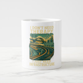 Ich brauche keine Therapie, ich brauche nur Infras Jumbo-Tasse