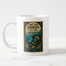 Ich brauche keine Therapie, ich brauche nur Labrad Jumbo-Tasse