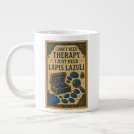 Ich brauche keine Therapie, ich brauche nur Lapis  Jumbo-Tasse