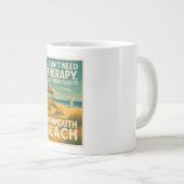 Ich brauche keine Therapie, ich brauche nur Monmou Jumbo-Tasse (Vorderseite Rechts)