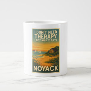 Ich brauche keine Therapie, ich brauche nur Noyack Jumbo-Tasse