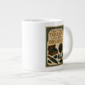 Ich brauche keine Therapie, ich brauche nur Obsidi Jumbo-Tasse (Vorderseite Rechts)