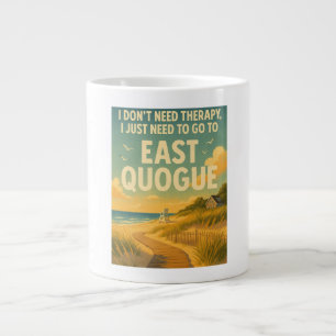 Ich brauche keine Therapie, ich brauche nur Ostquo Jumbo-Tasse