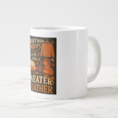 Ich brauche keine Therapie, ich brauche nur Pullov Jumbo-Tasse (Vorderseite Rechts)