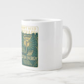 Ich brauche keine Therapie, ich brauche nur sauber Jumbo-Tasse (Vorderseite Rechts)