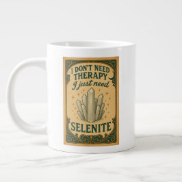 Ich brauche keine Therapie, ich brauche nur Seleni Jumbo-Tasse
