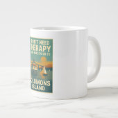 Ich brauche keine Therapie, ich brauche nur Solomo Jumbo-Tasse (Vorderseite Rechts)