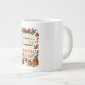 Ich brauche keine Therapie, ich brauche nur Weihna Jumbo-Tasse (Vorderseite Rechts)