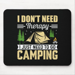 Ich brauche keine Therapie, ich muss einfach nur c Mousepad