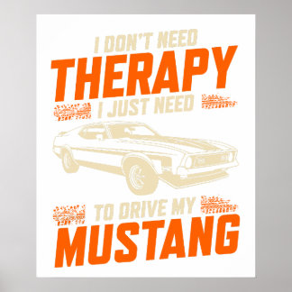 Ich brauche keine Therapie, ich muss einfach nur m Poster