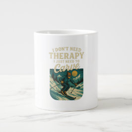 Ich brauche keine Therapie, ich muss nur ausharren Jumbo-Tasse