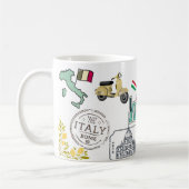 Ich brauche keine Therapie, ich muss nur Espresso Kaffeetasse (Links)