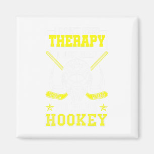Ich brauche keine Therapie, ich muss nur Hockey sp Magnet