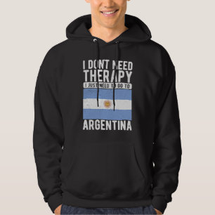 Ich brauche keine Therapie, ich muss nur nach Arge Hoodie