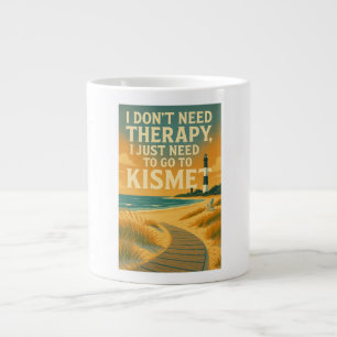 Ich brauche keine Therapie, ich muss nur nach Kism Jumbo-Tasse