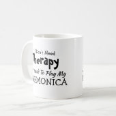 Ich brauche keine Therapie, nur ein harmonisches G Kaffeetasse (Vorderseite Links)