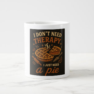 Ich brauche keine Therapie, nur einen Kuchen Jumbo-Tasse