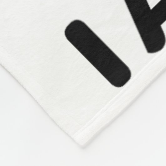 Ich brauche keine Waffe, ich bin ein lustiger Kara Fleecedecke (Ecke)