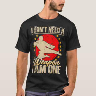 Ich brauche keine Waffe, ich bin eine lustige Gesc T-Shirt