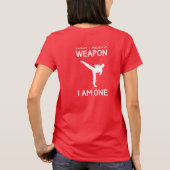 Ich brauche keine Waffe T-Shirt (Rückseite)