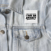 Ich brauche keinen Kaffee, ich mache Angst Button (Beispiel)