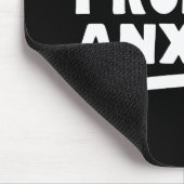 Ich brauche keinen Kaffee, ich mache Angst Mousepad (Ecke)