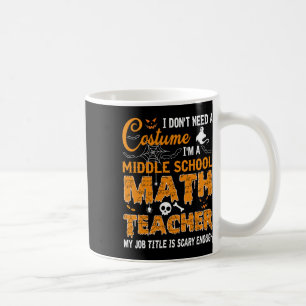 Ich brauche keinen Kostümmathematiklehrer an der M Kaffeetasse