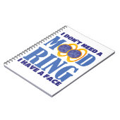 Ich brauche keinen Stimmring, ich habe ein Gesicht Notizblock (Linke Seite)