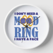 Ich brauche keinen Stimmring, ich habe ein Gesicht Uhr (Vorderseite)