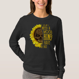 Ich brauche keinen Stimmring, ich habe eine Gesich T-Shirt