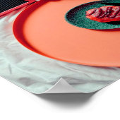 Ich brauche Kuchen, weil MONDAY Funny Poster (Ecke)