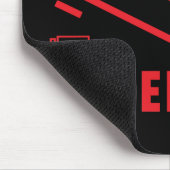 Ich brauche Liebe-Tachometer-T - Shirt Mousepad (Ecke)