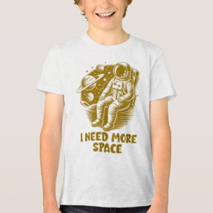 Ich brauche mehr Platz, Astronautenkinder Tri-Blend Shirt
