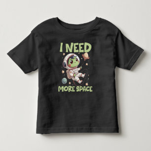 Ich brauche mehr Platz, Frosch Astronaut Kleinkind T-shirt